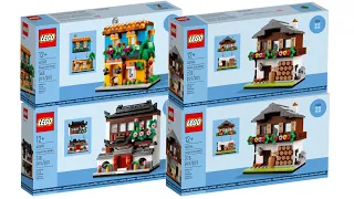 All LEGO Houses of the World sets 2023 Compilation/Collection Speed Build