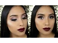 Christmas Vampy Makeup Tutorial ft Toofaced Chocolate Bon Bons Palette