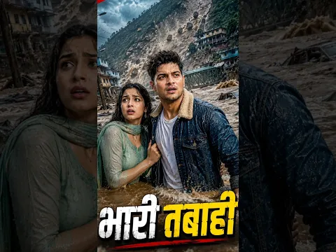 Heavy Rain & Landslide Are Coming! 🌧️⛰️⚠️ | Vishal horror | #shorts
