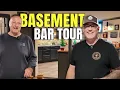 Ultimate Whiskey Bourbon Collection Tour Kent s Basement Bar REVEALED
