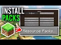 How To Install Texture Packs For Minecraft Java - Full Guide