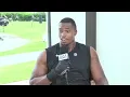 Hear from Saints DE Tyree Wilson QB Zach Wilson after Day 6 of training camp