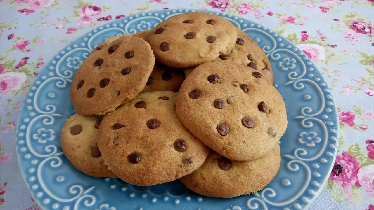 COMO FAZER COOKIES AMERICANO SUPER FÁCIL