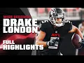 WR Drake London FULL highlights 2022 NFL Draft Atlanta Falcons