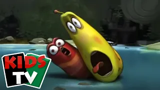 Larva | طريق الجليد ❄️ | مغامرة مضحكة على الجليد | رسوم متحركة للأطفال