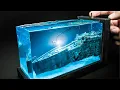 Lagu TITANIC WRECK discovered by submarine DIORAMA/ How to make/ DIY