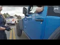 See bodycam of Escambia County Florida deputies interaction with DUI manslaughter suspect