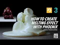 How to create melting effect 3dsmax x Phoenix Tutorial