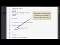 Local Variables in Javascript