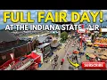 BEST Way to Experience the Indiana State Fair 2026 Full Day Adventure Crafts Tram Cows MORE