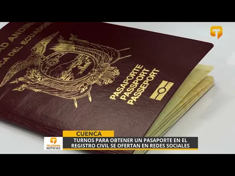Turnos para obtener un pasaporte en el registro civil se ofertan en redes sociales