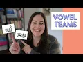 How to Teach Long Vowel Teams in First and Second Grade long vowel team activities and lessons