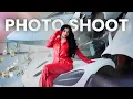 PRIVATE JET PHOTOSHOOT WITH KARELY RUIZ