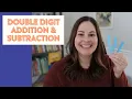 How to teach Double Digit Addition and Subtraction in 1st 2nd Grade double digit tips