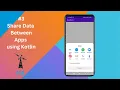 How to Create Share Button with Another app in Kotlin Android Studio Android Tutorials