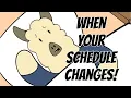 Social Emotional Learning When Your Schedule Changes