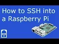 How to SSH into the Raspberry Pi