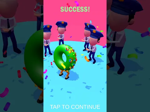 Coloquei muitas coberturas nessa rosquinha #shorts #short #shortvideo #gaming #gameplay #games