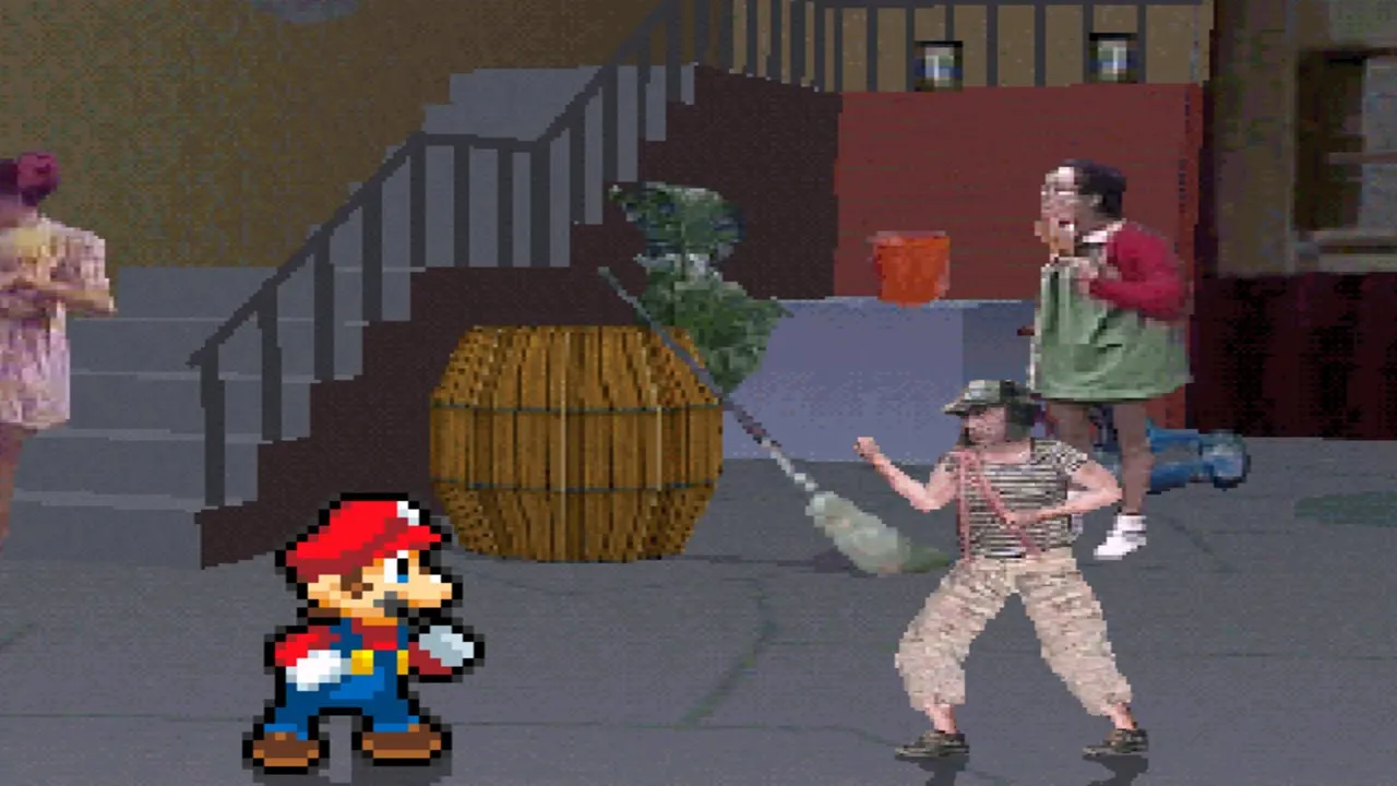 MUGEN: Facing Street Chaves characters with AI patches by Brasiliam