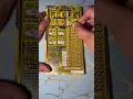 Gold multiplier scratch off ticket Winner