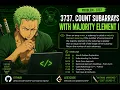 LeetCode 3737 - Count Subarrays With Majority Element I Full Explanation Optimized Approach