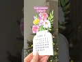 Cute calendar idea