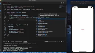 React Native Tutorial 6 - React Native Button