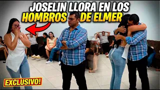 Joselin llora al dedicarle unas palabras a Elmer.