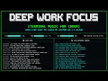 Late Night Deep Work Music - Debugging Refactoring Flow State