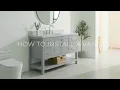 How To Assemble An Ariel Vanity