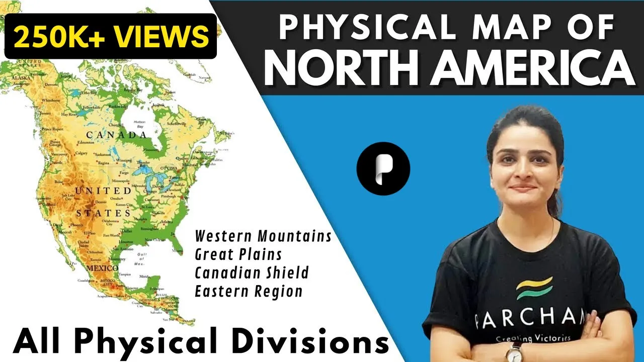 NORTH AMERICA: Physical Divisions | Location, Features & Physical Geography | World Map & Geography