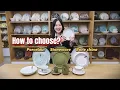 How to choose the ceramic tableware material? A comparison of bone china, porcelain, and stoneware