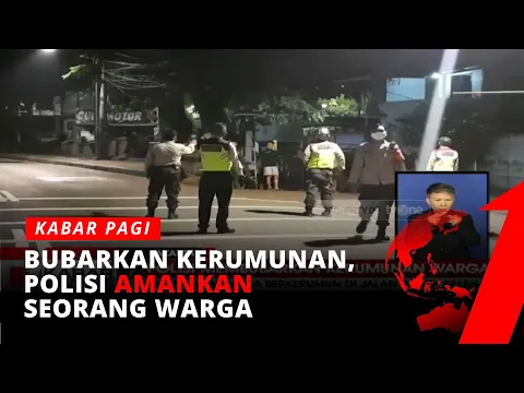 Letuskan Tembakan ke Udara, Polisi Bubarkan Kerumunan Anak Muda