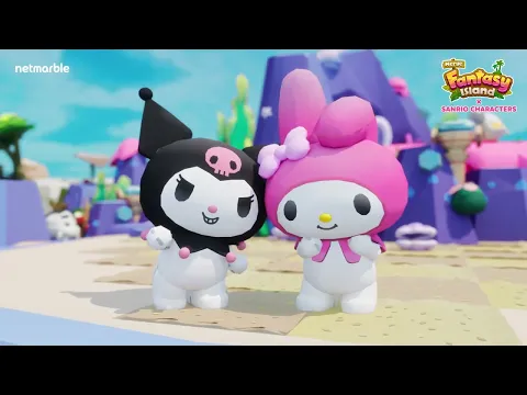 Merge Fantasy Island brings My Melody and Kuromi characters in  collaboration with Sanrio