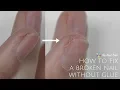 Download Lagu How To Fix A Broken Nail Without Glue