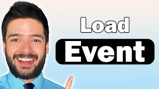Dynamic Pages with JavaScript Load Event in 1 Minute