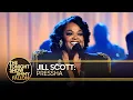 Jill Scott Pressha The Tonight Show Starring Jimmy Fallon