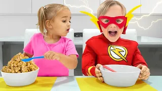 كريس يصبح بطلا  خارقا  ويساعد أصدقاءه  دندنها