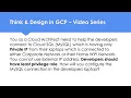 Think Design in GCP - Connect CloudSQL with Private IP from On-Prem Principle of least Privilege