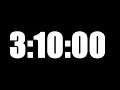 3 HOUR 10 MINUTE TIMER 190 MINUTE COUNTDOWN TIMER LOUD ALARM