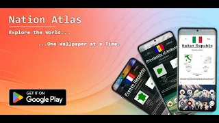 Nation Atlas - Live Wallpaper
