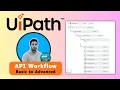 UiPath API Workflow tutorial step-by-step Basic to Advanced