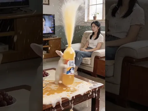 Confusing behavior of animals Funny videos Funny animals AI creation wave plan boo Absurd ⚡ P376