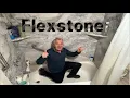 Flexstone Shower One Year Later Red Guard waterproofing
