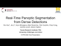 Real-Time Panoptic Segmentation from Dense Detections