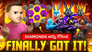 Spinning All Bunny Bundles In Bunny Ring 😁😱🥳|| @SRB_SCB_Is_Live|| #freefire #spin #scb #bunny #viral