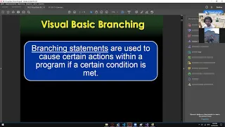 COMPFP1 - Visual Basic Branching Part 1