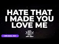 Ariana Grande - Hate That I Made You Love Me (HD Karaoke Version with Lyrics) | High Quality