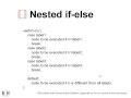 PHP Conditional statement - if if-else nested if else switch