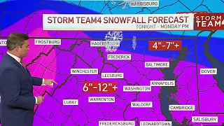 LIVE: Major winter storm blanketing DC area in 6-12 inches of snow | NBC4 Washington